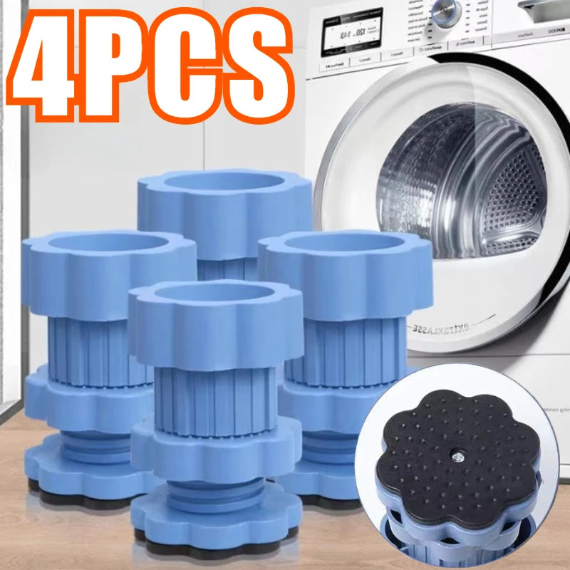 Adjustable Height Anti Vibration Washing Machine Foot Pads